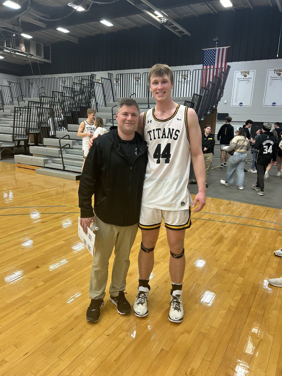 It was fun watching <a href="/TJohanknecht/">Tristan Johanknecht</a> and <a href="/UWOMBB/">UW-Oshkosh Men's Basketball</a> last night. Proud coach! T is a great example for <a href="/OshkoshWestBBB/">Oshkosh West Boys Basketball</a>.