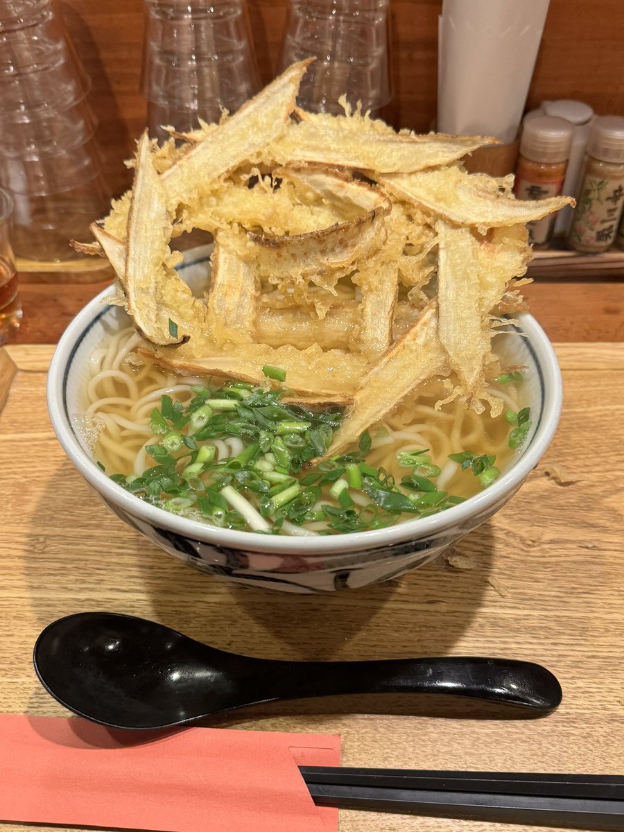 LufthauchWind's tweet photo. 初ごぼ天うどん
美味しかったー！ https://t.co/KaH1dyEz4e
