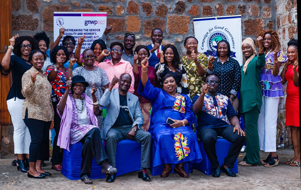 Global Network of Women Peacebuilders (GNWP) (@gnwp_gnwp) on Twitter photo .<a href="/cellasey/">Marcella Samba-Sesay</a>, Director of <a href="/CGGSierraLeone/">CGG Sierra Leone</a>, recognized
🚺 peacebuilders' work in 🇸🇱 for their advocacy📣 to update the #GEWEAct📃
🗣️She urged the Focal Points to ensure the implementation📍 of the Act through #Localizing1325 to achieve sustainable & inclusive 🕊️
🙏 <a href="/SwissDevCoop/">Swiss Development and Cooperation</a> .<a href="/cellasey/">Marcella Samba-Sesay</a>, Director of <a href="/CGGSierraLeone/">CGG Sierra Leone</a>, recognized
🚺 peacebuilders' work in 🇸🇱 for their advocacy📣 to update the #GEWEAct📃
🗣️She urged the Focal Points to ensure the implementation📍 of the Act through #Localizing1325 to achieve sustainable & inclusive 🕊️
🙏 <a href="/SwissDevCoop/">Swiss Development and Cooperation</a>