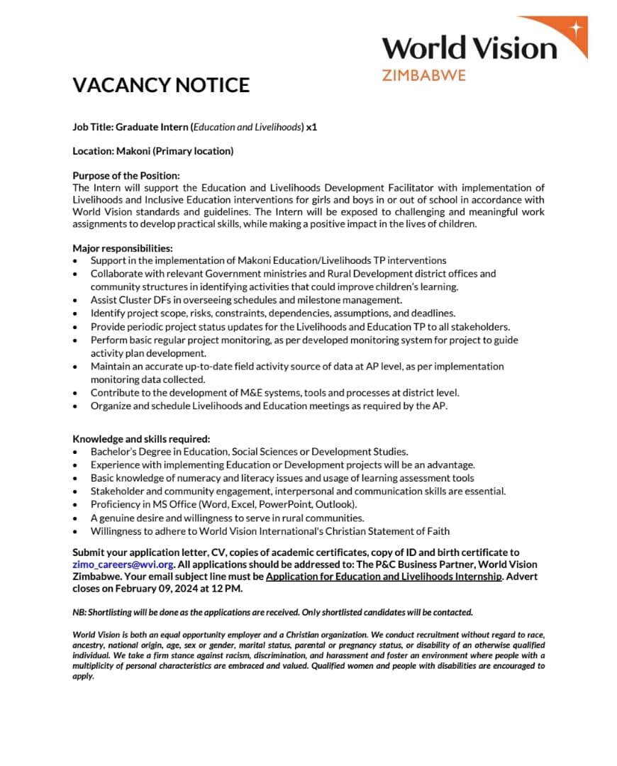 #VacancyAlert
We are hiring!