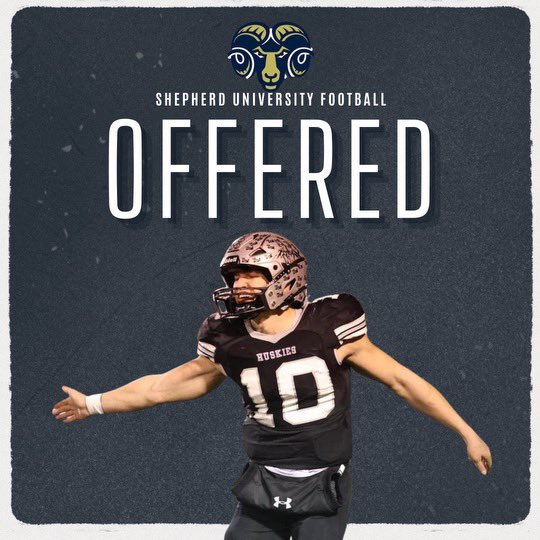 Appreciate the visit on Saturday! <a href="/SURamsFootball/">Shepherd Football</a> <a href="/CoachJKellar/">Jarrod Kellar</a> <a href="/coach_logan/">Coach R. Logan Williams</a> Offered!