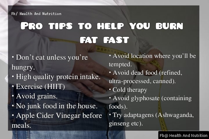 Some of the best tips to help you burn fat faster.

#fatloss #fatlosstips