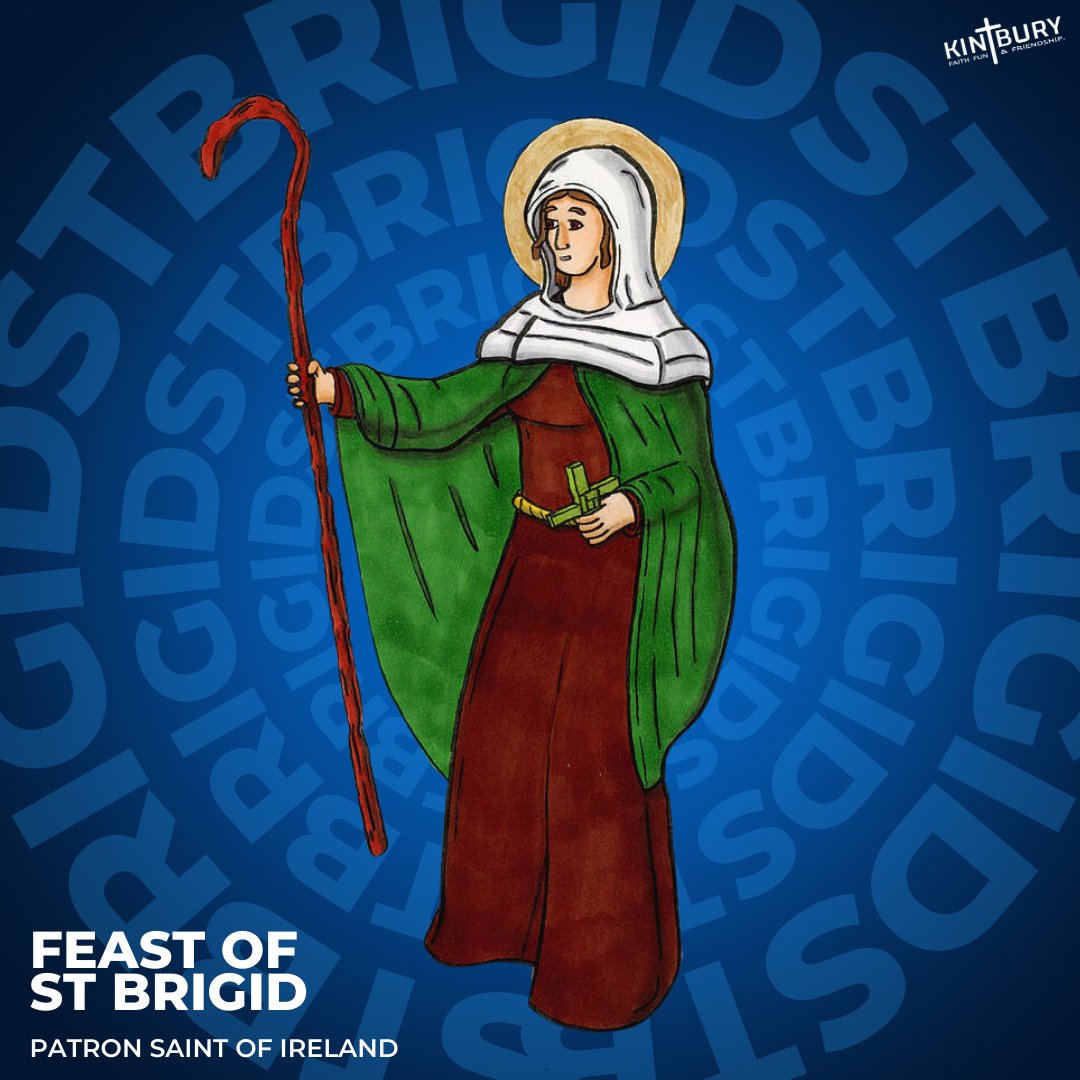 KintburyExp's tweet photo. Happy St Brigid's day to our Irish friends, St Brigid is the patroness of Ireland and today celebrates her feast day.
.
#Lasalle #Lasallian #IGBM #StBrigid https://t.co/iGgb286Gue
