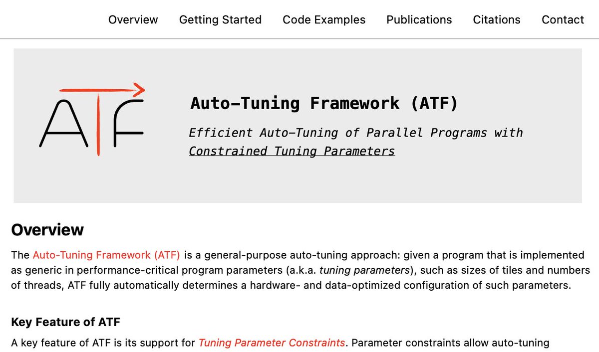 AriWWU's tweet photo. *Auto-Tuning Framework (ATF)* is now open source (MIT license) and also available in #Python. You can find all information here: https://t.co/qVlFdCf9oJ

Please feel free to pass this announcement to other interested colleagues. Let's build a larger user community for ATF. https://t.co/gewHEy2lgU
