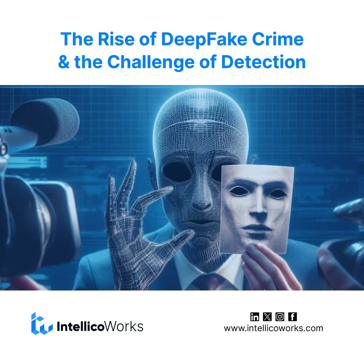 IntellicoWorks's tweet photo. Deepfakes, is this real?

Let's explore the potential of deepfake technology for good and the fight against misuse.

Read our weekly article to know more!

Article Link: https://t.co/9rVSOPBYuP 

#intellicoworks #deepfake #artificialintelligence #AI #detection https://t.co/WhdQMI1UXP