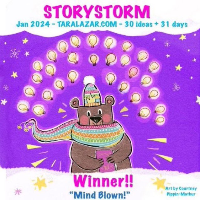 Yay!!! I finished #Storystorm with 78 ideas!