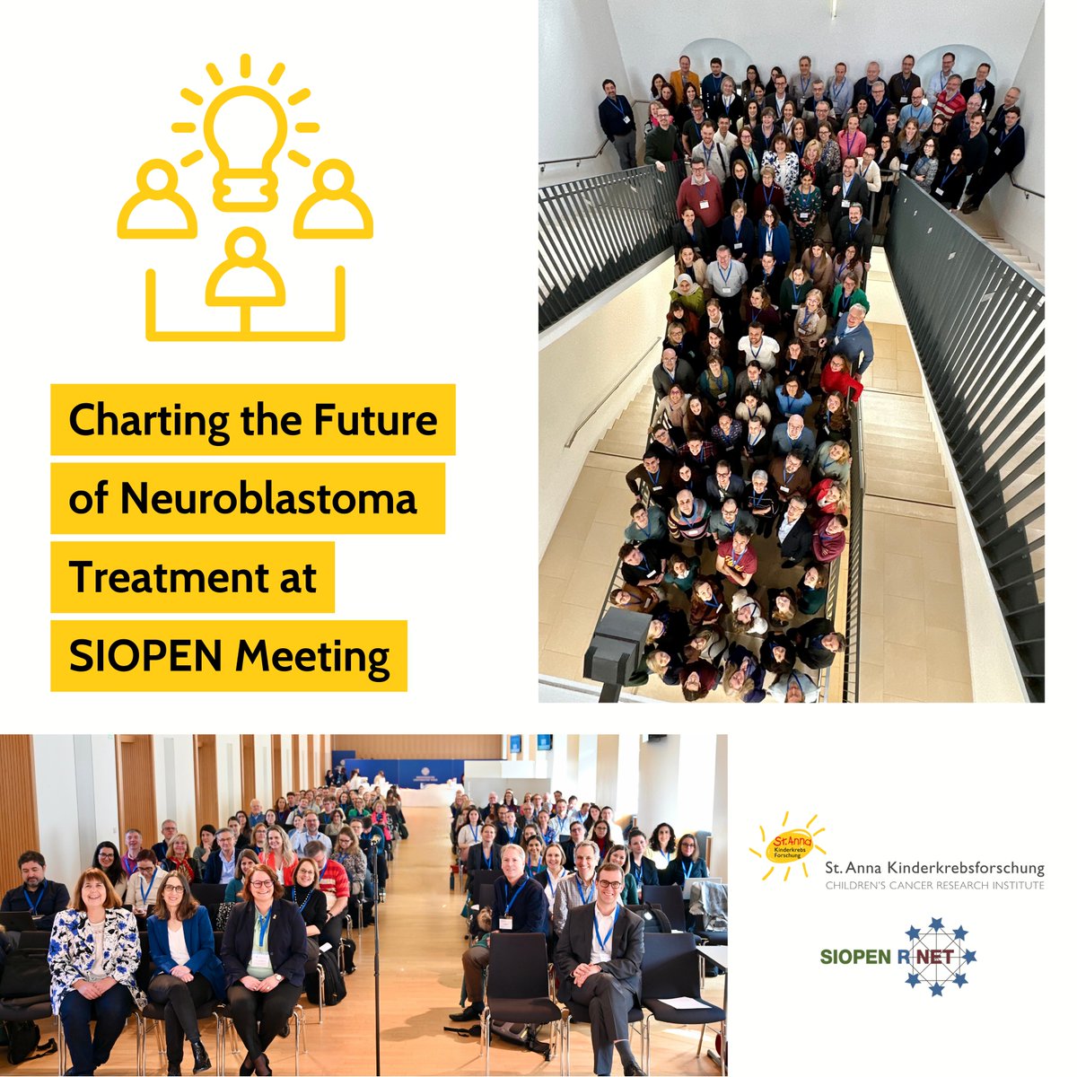 StAnna_CCRI's tweet photo. 👋🌟The #SIOPEN Meeting wraps up with a culmination of insights and strategies for new drug development. We thank all participants for their contribution, allowing insightful discussions and hope to see you again soon in #Vienna. For impressions visit >>> https://t.co/UOztQRoMfU https://t.co/Bf8yDTnHKM