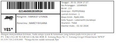 tinee3's tweet photo. @JNECare ini pake YES 2 hari sampe hr ini kita tunggu, statusnya delivered tapi barang sama sekali ga kita terima. Penerima udah lapor tapi malah ga ada solusi. Ini bisa jadi kurir bikin update laporan palsu supaya ga lewat dari waktu pengantaran.

Besok barang sudah mau pake https://t.co/Xh4tgIAIzk