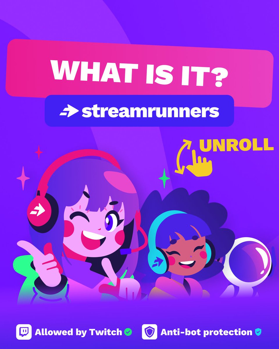 StreamRunners's tweet image. 🚀 𝗪𝗘 𝗘𝗫𝗣𝗟𝗔𝗜𝗡 𝗢𝗨𝗥 𝗪𝗘𝗕𝗦𝗜𝗧𝗘 𝗣𝗥𝗢𝗝𝗘𝗖𝗧 𝗧𝗢 𝗬𝗢𝗨!

Discover StreamRunners, recently launched internationally to build a community of collaborating streamers, aiming to:   
• Boost each other's audience   
• Meet your future streamer friends!

❤️100% FREE