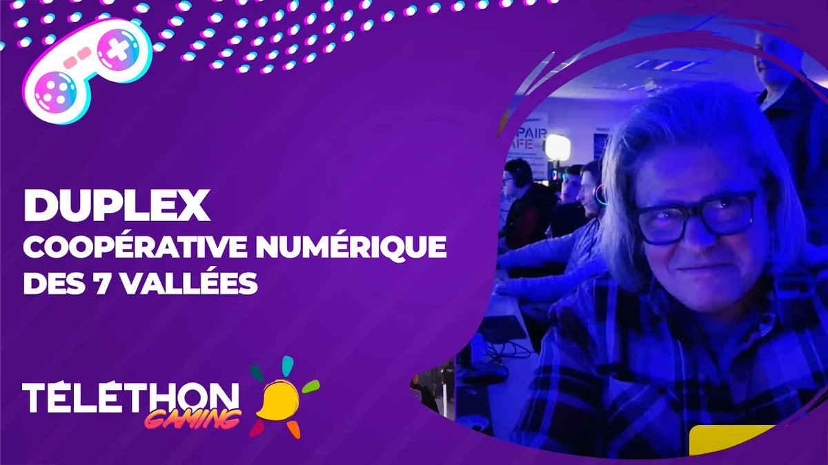⏯ Les VOD du #TéléthonGaming 2023 :

"Duplex COOPérative NUMérique des 7 Vallées" 👉 youtu.be/xqqBVw99Zs0

🎙 En direct avec <a href="/BandOfgamers7v/">Band Of Gamers 7 Vallées</a>, les membres de l'Atelier de Campagnes et <a href="/VAE_Victis_fr/">Vae-Victis Esport</a> pour une soirée gaming💜

📣 La collecte continue : mapage.telethon.fr/don-telethon-g…