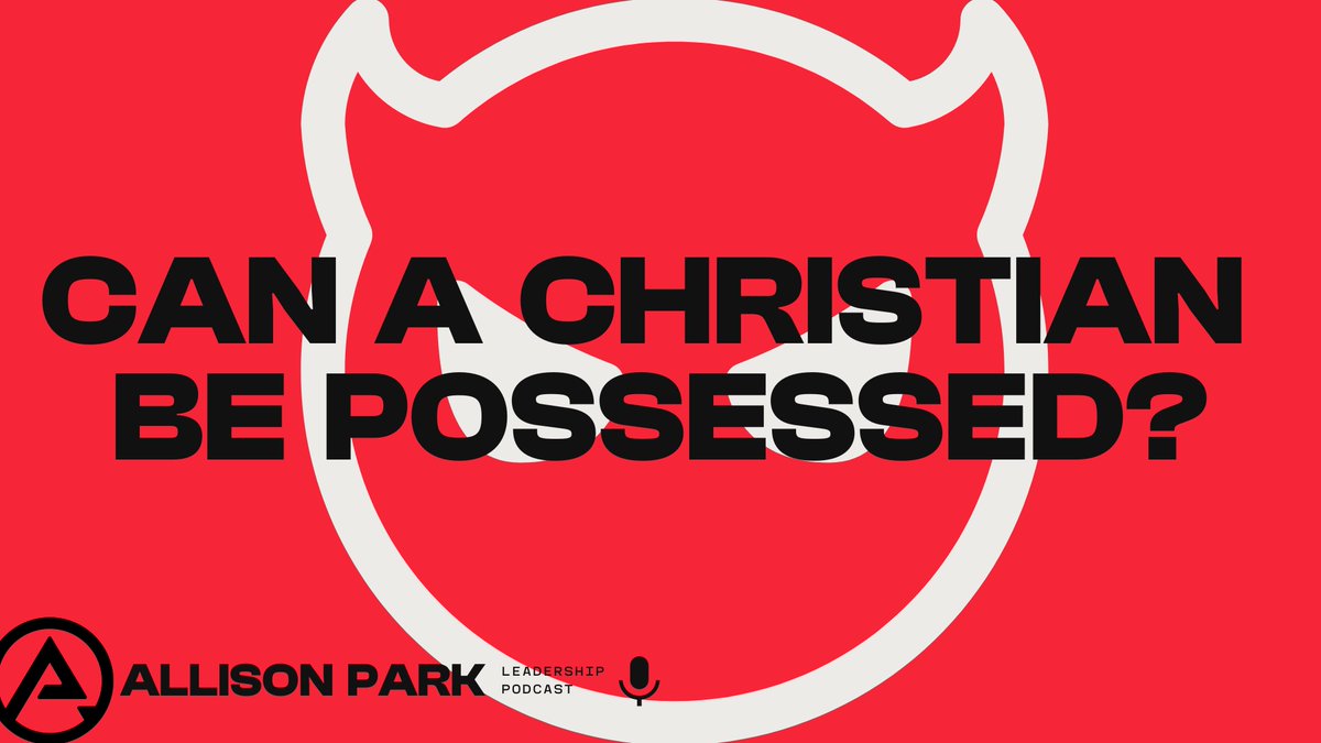Latest podcast episode, "Can a Christian Be Possessed by a Demon?" is available now anywhere you listen to podcasts and on YouTube: youtu.be/oAwZ8xfu_0k