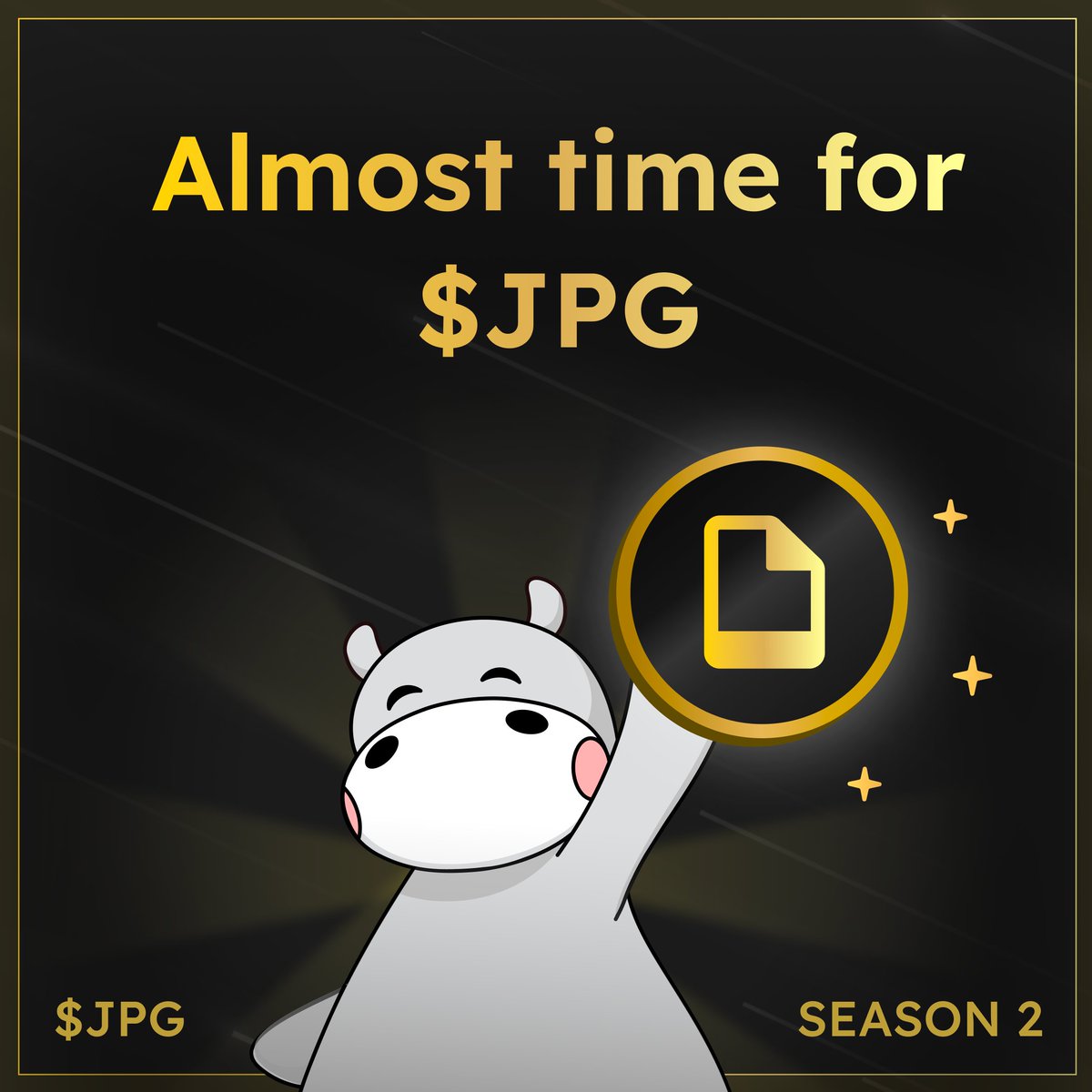 The $JPG Season 2 Claim is going LIVE today at 6 PM UTC 🚨 ➜ Head to jpg.foundation to convert the XP earned during S2 to $JPG. BONUS: There’s a surprise for the Top 250 Addresses of Season 1 🎁