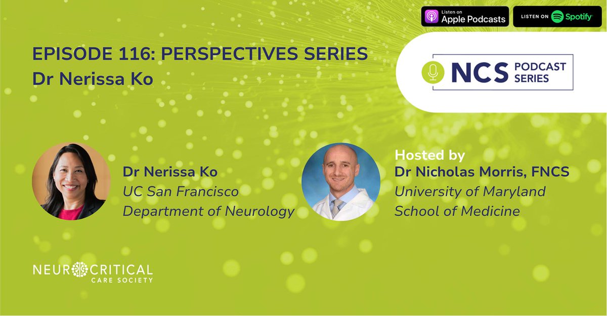 Nicholas Morris (@namorrismd) on Twitter photo I got to interview one of my favorite people in neurocritical care. Listen to Dr. Nerissa Ko discuss #DEI, #AntiRacism , and the antidote to #burnout. <a href="/neurocritical/">Neurocritical Care Society</a> <a href="/neurores_ucsf/">UCSFNeuroRes</a> <a href="/UCSF/">UC San Francisco</a>
neurocriticalcare.org/Events/Event-C… I got to interview one of my favorite people in neurocritical care. Listen to Dr. Nerissa Ko discuss #DEI, #AntiRacism , and the antidote to #burnout. <a href="/neurocritical/">Neurocritical Care Society</a> <a href="/neurores_ucsf/">UCSFNeuroRes</a> <a href="/UCSF/">UC San Francisco</a>
neurocriticalcare.org/Events/Event-C…