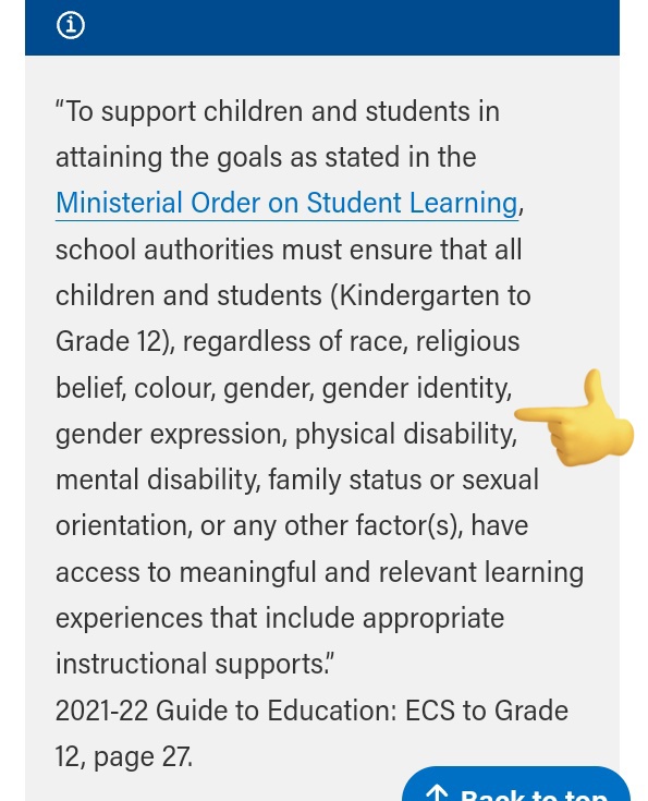 TrumpDownfall's tweet photo. How will #daniellesmith justify her draconian #transpolicy in schools when it goes against the Education Act-Inclusive Education&also violates the Transgender Rights Bill C16 passed in June 2017?
https://t.co/sQB0XNjQLK
#protecttranskids #RESIGNSmith
#DanielleSmithIsUnfitToLead https://t.co/58TJXQH0Qv