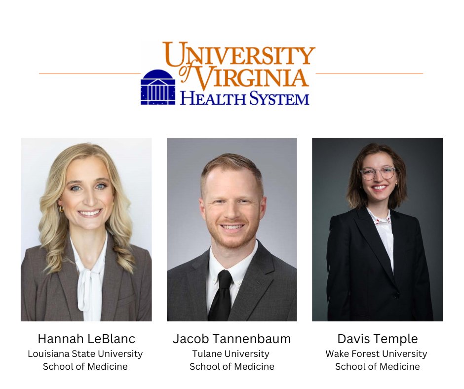 We are so excited to welcome our newest UVA Urology residents! 🎉🙌 Congratulations, and happy Match Day to all! #uva #uvaurology #uromatch2024