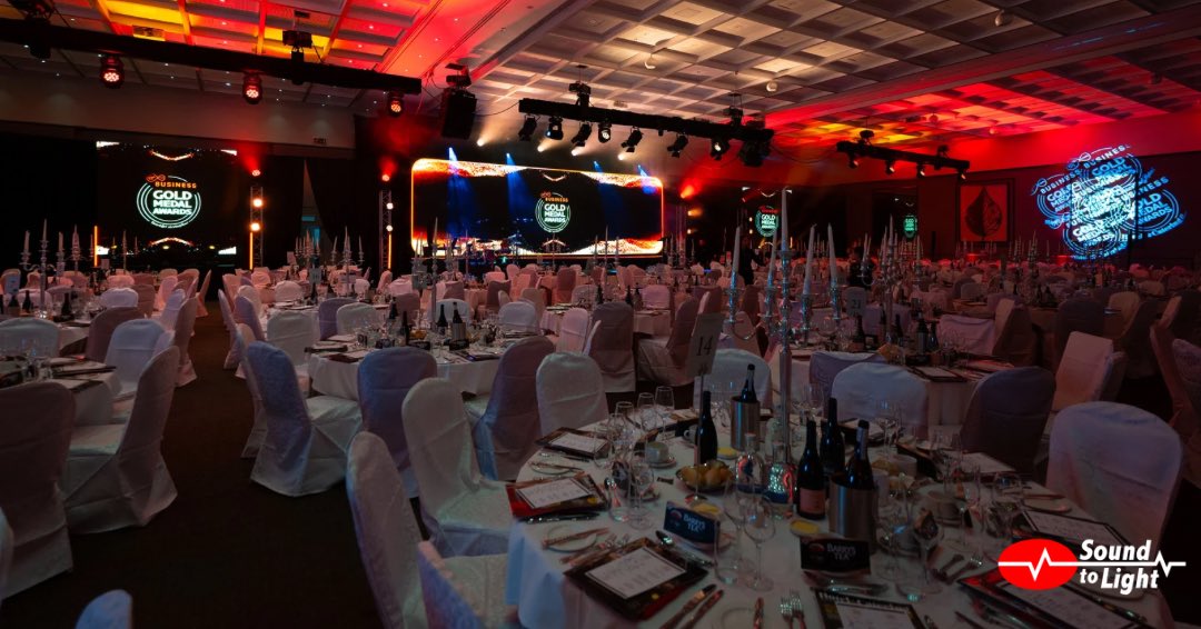 Excitement filled the air at @TheGalmont during the Virgin Media Business Gold Medal Awards! We were honoured to sponsor the award for ‘Ireland's best four-star resort’ & thrilled to provide the sound, lights & LEDVideo wall, with our tech team support on the evening.