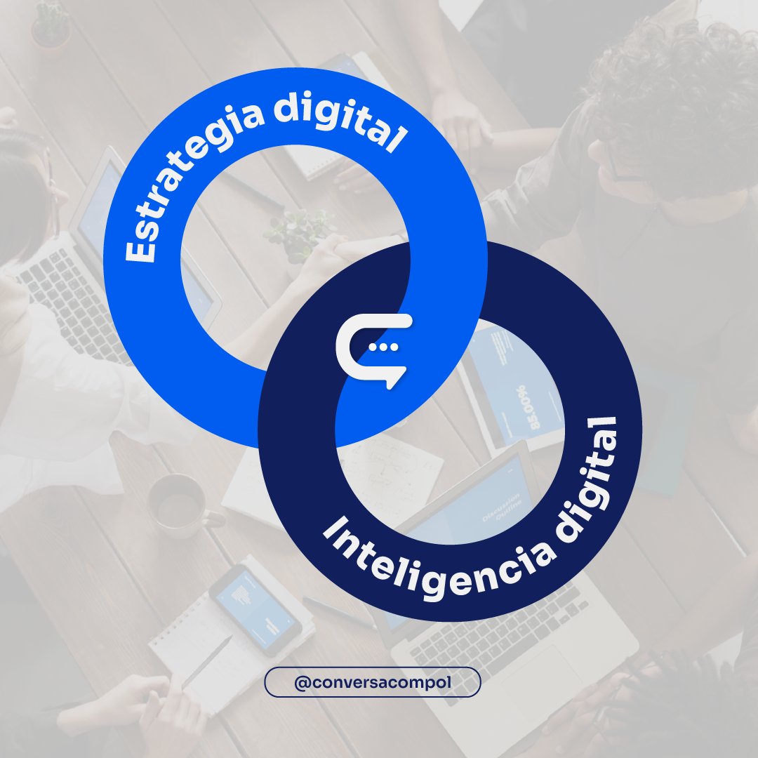 💻 Desde la estrategia digital, creamos nuevos espacios de conversación e interacción política.

🤖 Desde la inteligencia digital, recopilamos y analizamos datos en tiempo real para tomar decisiones informadas.

#ConversaConsultores