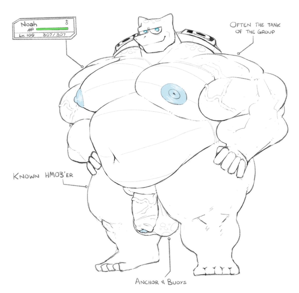 Pokermon doodling to get back into the swing of things…….. 🐢