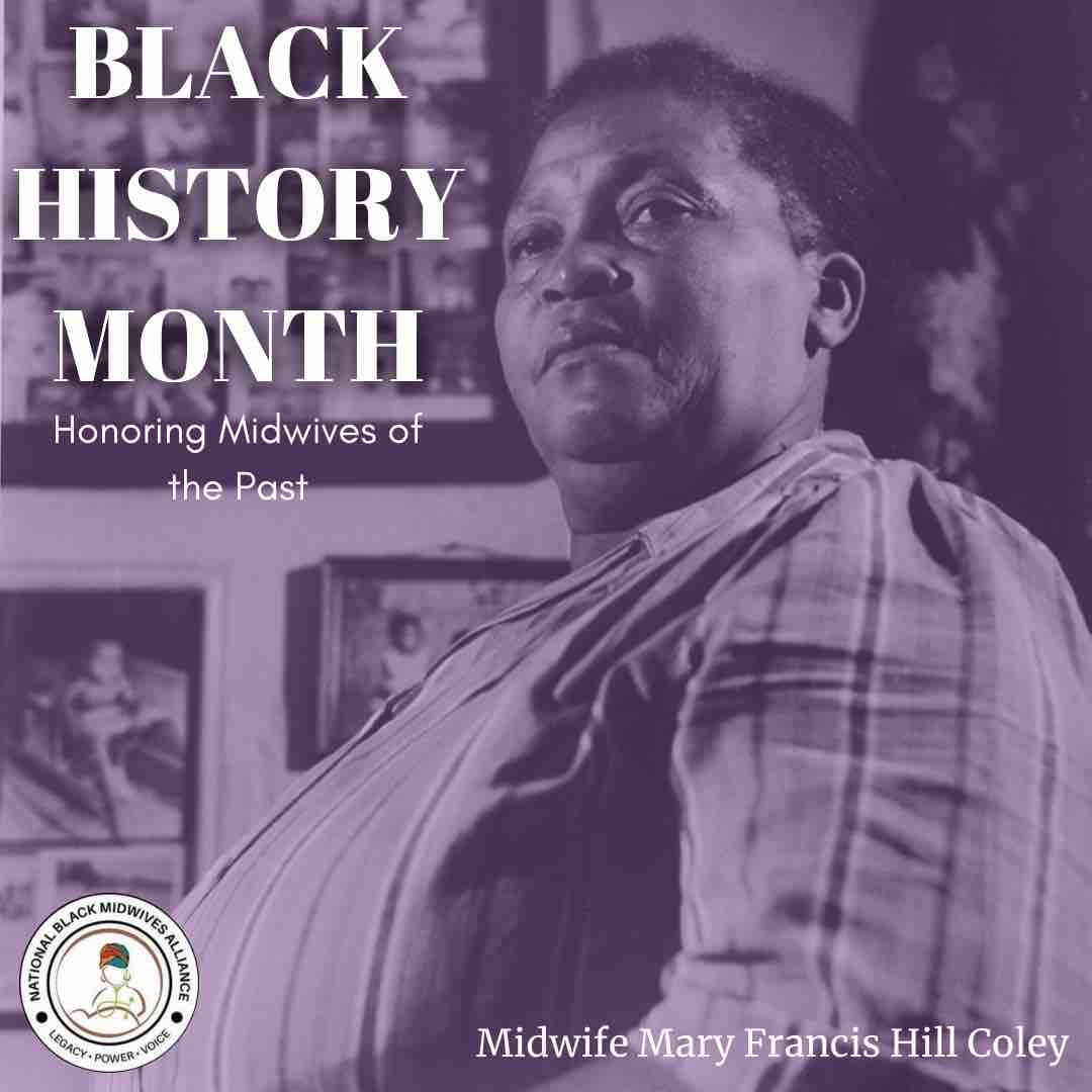 Happy Black History Month! Each week, we will honor an ancestral midwife like Mary Francis Hill Coley, who delivered over 3,000 babies and was featured in the film 'All my Babies,' a midwifery training video. Join us in March for #NBMA2024Conference ! bit.ly/NBMA2024Confer….