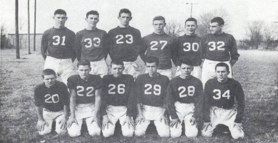 Happy Throwback Thursday! Here's the Football Team from the 1952 Austin Tracy High School Annual. 

#tbt
#wearebc
