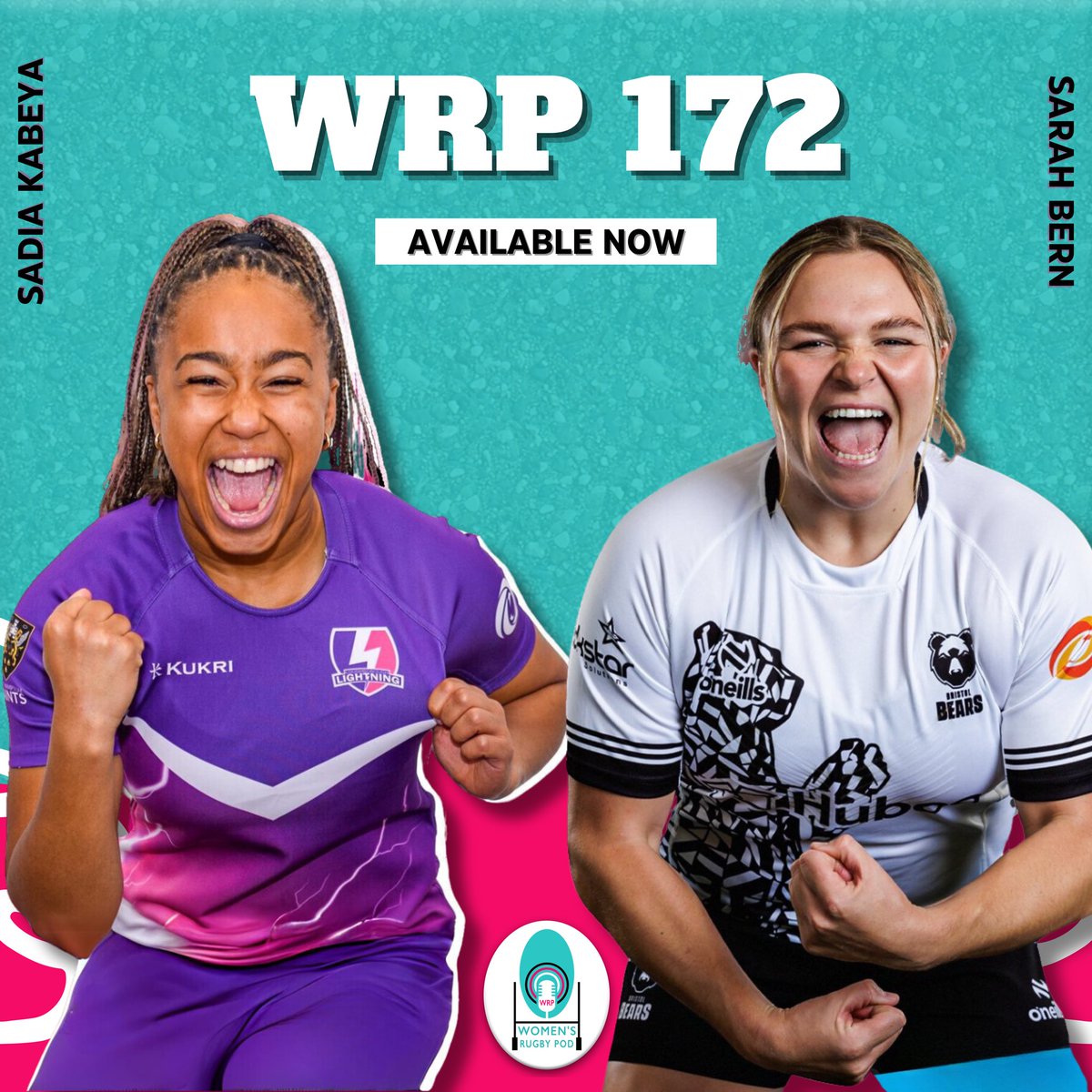 𝐖𝐑𝐏 𝟏𝟕𝟐 Join us this week as @SadiaKabeya & @SarahLily2468 join Johnnie discussing the past week in Women’s Rugby! 🏆 PWR 🌹 Red Roses 🏆 Celtic Challenge 🏉 Sevens 🌍 Global Game 📰 World Rugby News 🎧 linktr.ee/WomensRugbyPod #WRP #WomensRugby #Rugby  #PWR #WXV