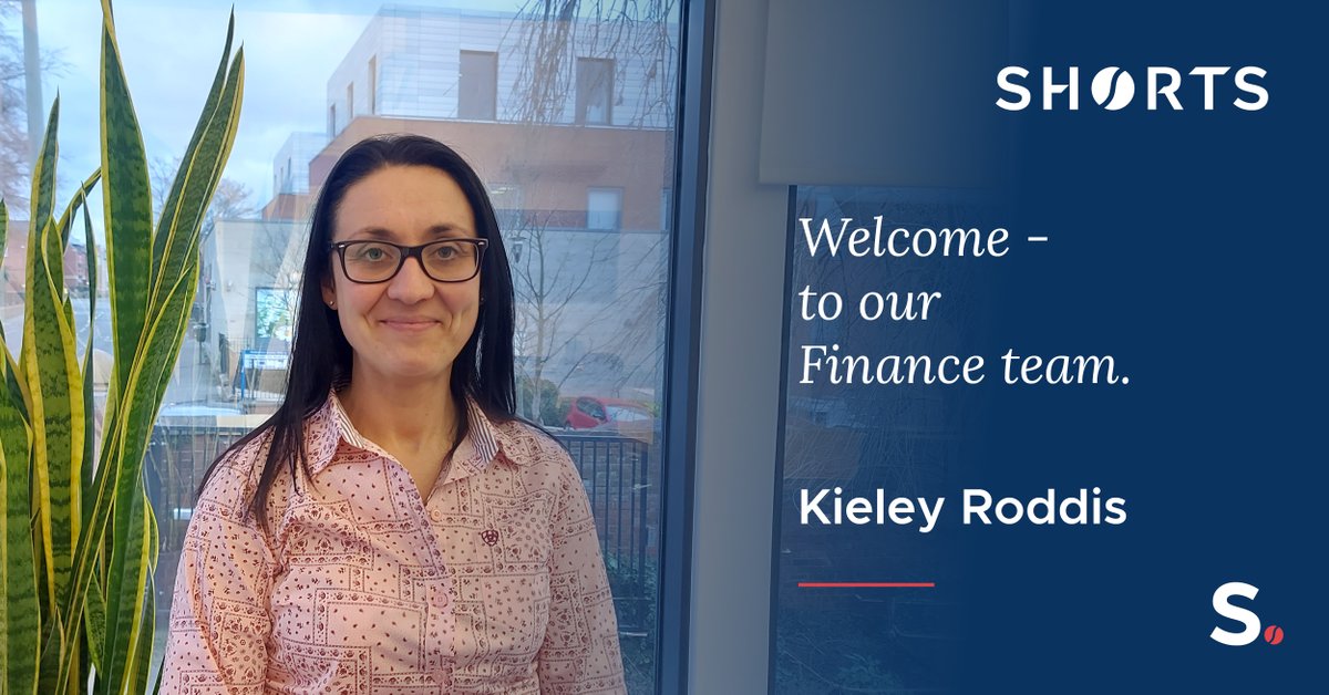 Let's all give a warm welcome to Kieley Roddis, our newest addition to the Finance team!

We're absolutely thrilled to have Kieley on board! 🎉🥂

#LifeAtShorts #NewStarter #WelcomeAboard #AccountancyLife