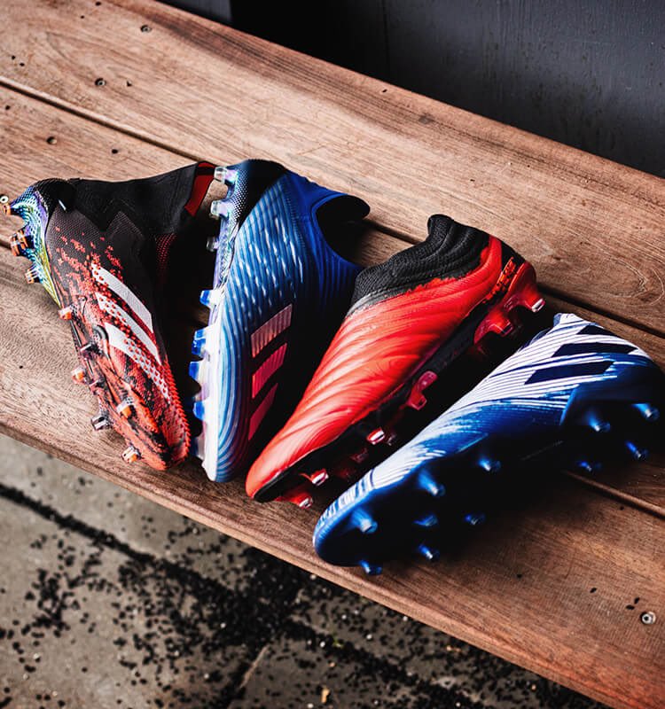TheBootCycle's tweet photo. 🔙 | Throwback to when Adidas dropped the full Mutator Pack, marking the debut of the Predator 20 and other iconic boots in early 2020. 

The pitch hasn’t been the same since! 🔥⚽

♻️#TheBootCycle

 #Adidas | #MutatorPack | #Predator20 | #TBT | #throwbackthursday https://t.co/FRZhVcpT0m