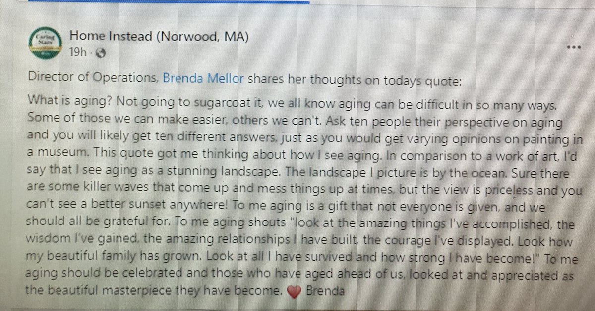 Home Instead Norwood tweet media
