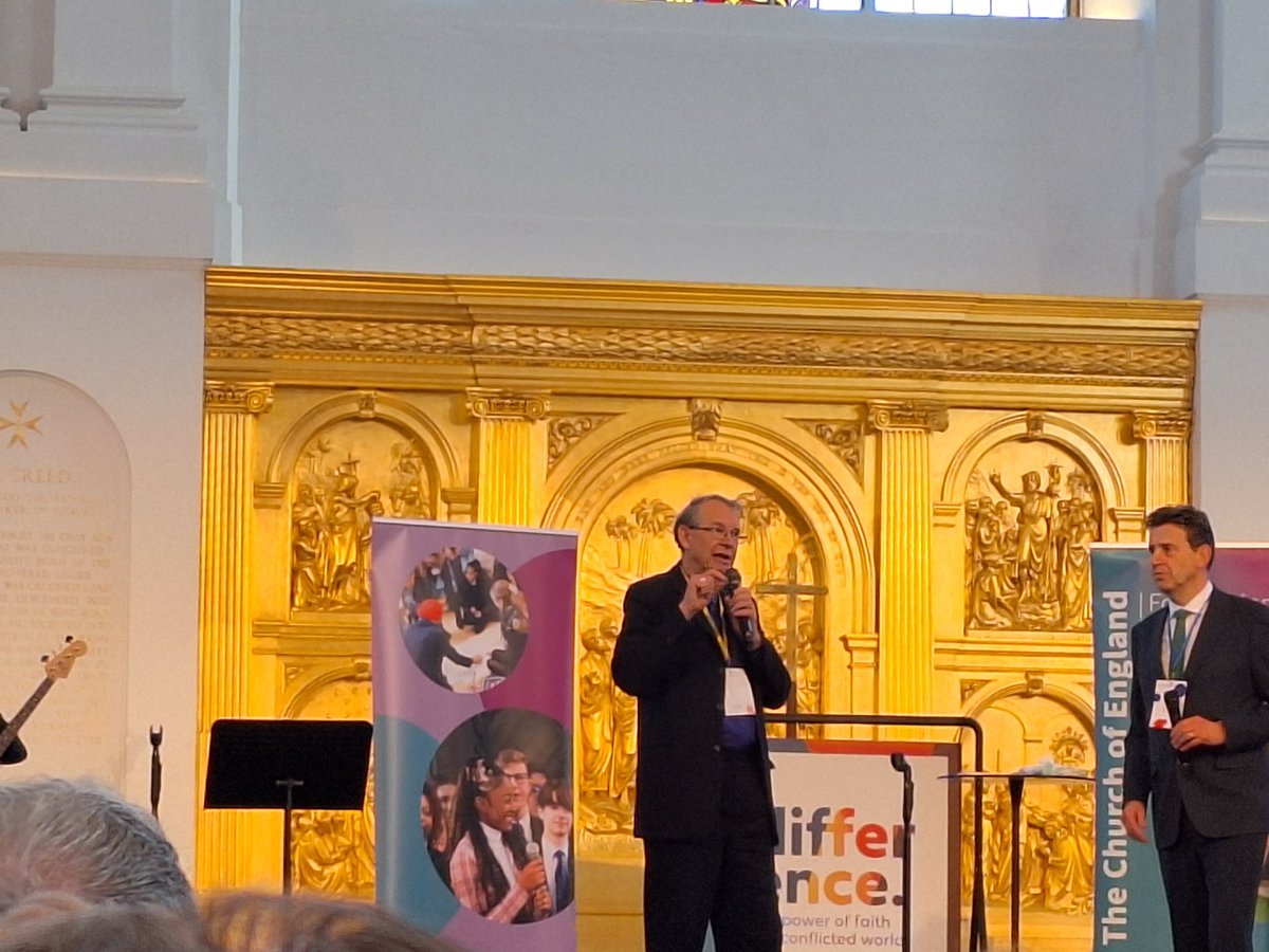 Amazing to hear @BishopPaulB the lead Bishop for education, say the highlight of his ministry has been seeing children and young people being put at the heart of the Church of England #GrowingFaith @SouthwarkCofE #SouthwarkCYP