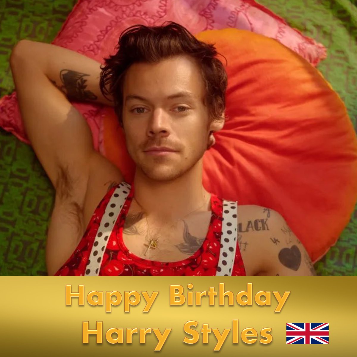 Happy 30th Birthday to the gorgeous, mega-talented, chart-topping, record-breaking, history-making singer, songwriter, producer, multiple Grammy winner &amp; Global Icon, the One &amp; Only #HarryStyles! 👏🎂🎉🌟🐐👑💚
Harry who is often referred to as the new King of Pop, is regarded as