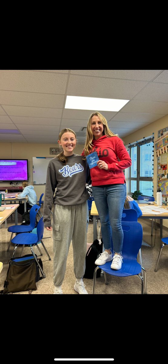 ladybearsbbk's tweet photo. It’s our Teacher Appreciation Game for @ladybearsbbk All our players are appreciative of the supportive teachers in their lives! Come out &amp; support the LadyBears as we take on Jerome tomorrow and recognize our teachers! @Todd_spinner @BerlinBearsAD #ClawsUp #ClassroomConnections https://t.co/QUS4HTRb5q