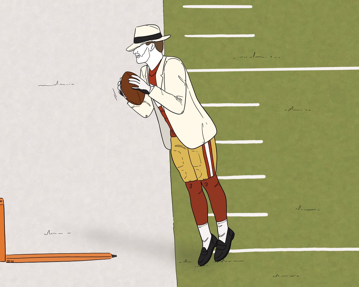 ritaoak_art's tweet image. Drawing the Niners until we get to the SB: 
Day 145