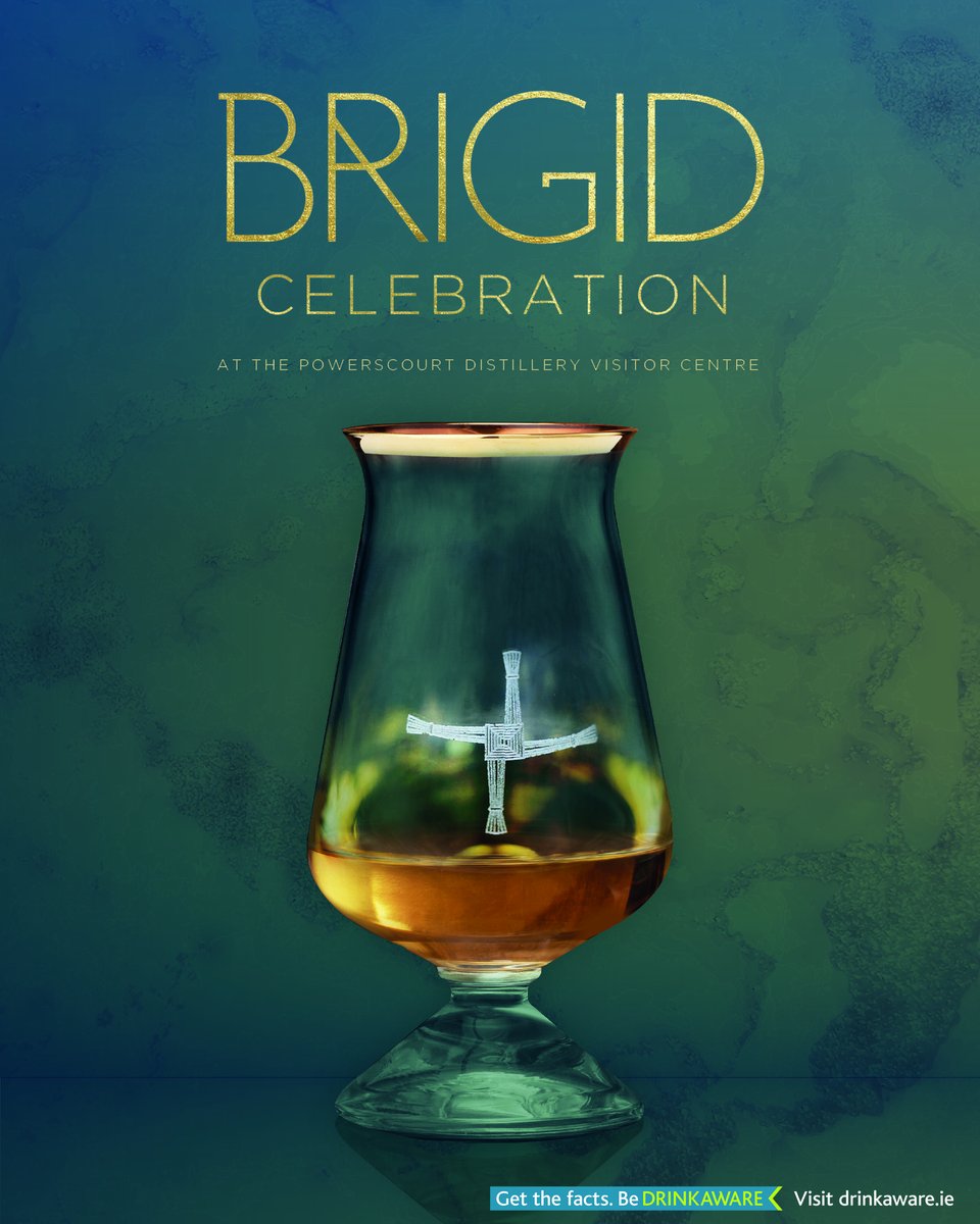 Lá Fhéile Bríde 🥃 Happy St. Brigid's Day from all of us @ The Home of Fercullen Irish Whiskey. Our celebrations are jam-packed with our dinner in @thekclub tomorrow & our Brigid Celebration on Sunday. For more information: powerscourtdistillery.com/stbrigid #BeMoreBrigid #StBrigidsDay