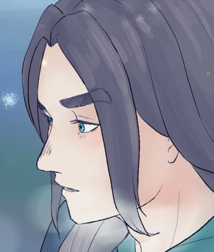 結構いい顔に描けたと思っている