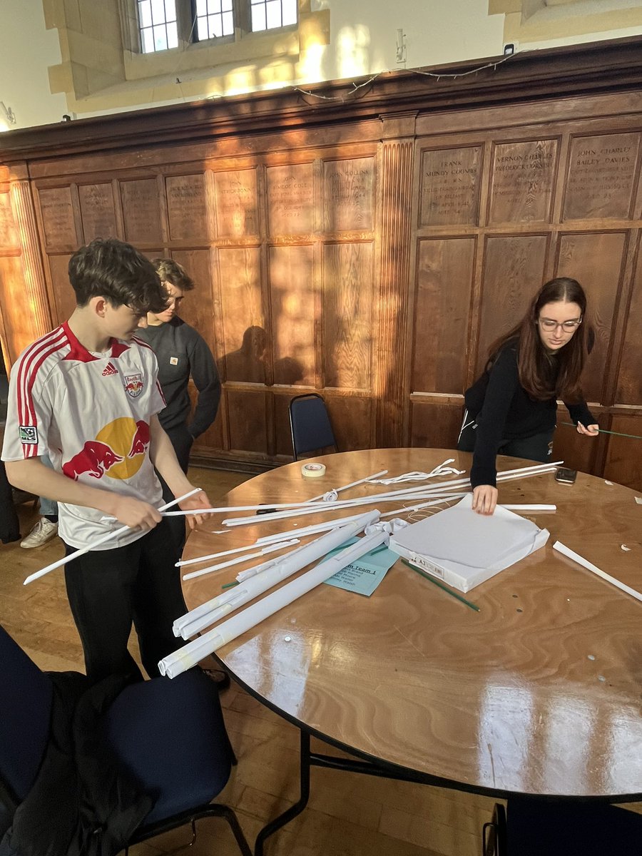 Science Department (@ksbscience) on Twitter photo This year’s Engineering Challenge <a href="/KingsBruton/">King's Bruton</a> is underway with <a href="/KSBScience/">Science Department</a> and <a href="/KSBDT/">King's Bruton D&T</a> Building bridges.
#KSBPhysics #KSBDesignTechnology #KSB5thForm #KSB6thForm #BeAmbitious #KSBCommunity This year’s Engineering Challenge <a href="/KingsBruton/">King's Bruton</a> is underway with <a href="/KSBScience/">Science Department</a> and <a href="/KSBDT/">King's Bruton D&T</a> Building bridges.
#KSBPhysics #KSBDesignTechnology #KSB5thForm #KSB6thForm #BeAmbitious #KSBCommunity