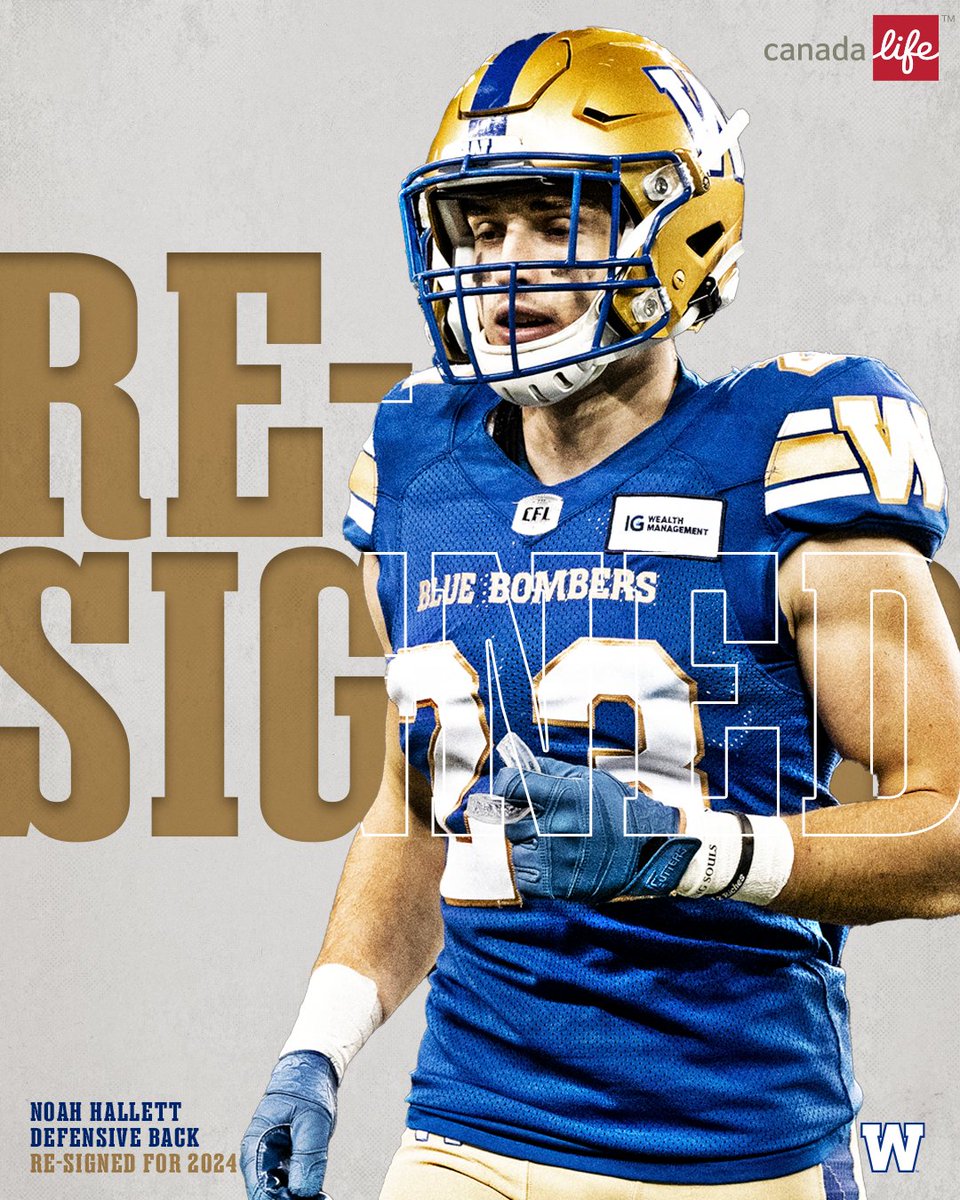 the hallett brothers return ‼️ 

We have agreed to terms with DBs Nick &amp; Noah Hallett. 

📝 » bit.ly/47TRgBy
#ForTheW | <a href="/canadalifeco/">Canada Life</a>