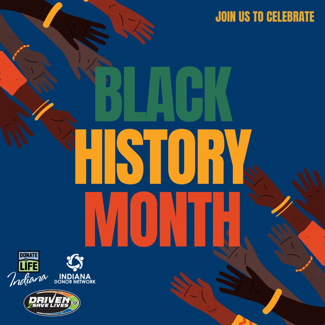 Join us in celebrating Black History Month! Did you know that approximately 28,899 Black and African American patients are waiting for an organ transplant? YOU can help end the wait by saying 'yes' to organ donation. Learn more here: donatelifeindiana.org/power/