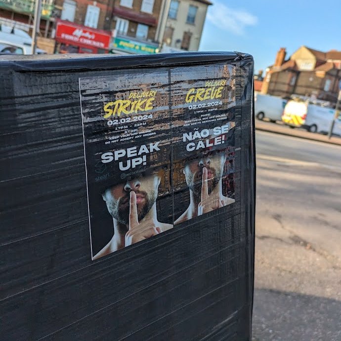 Thread 🧵 We’re on the eve of the biggest food delivery strike in London for years. This is what it’s about, and how you can help.