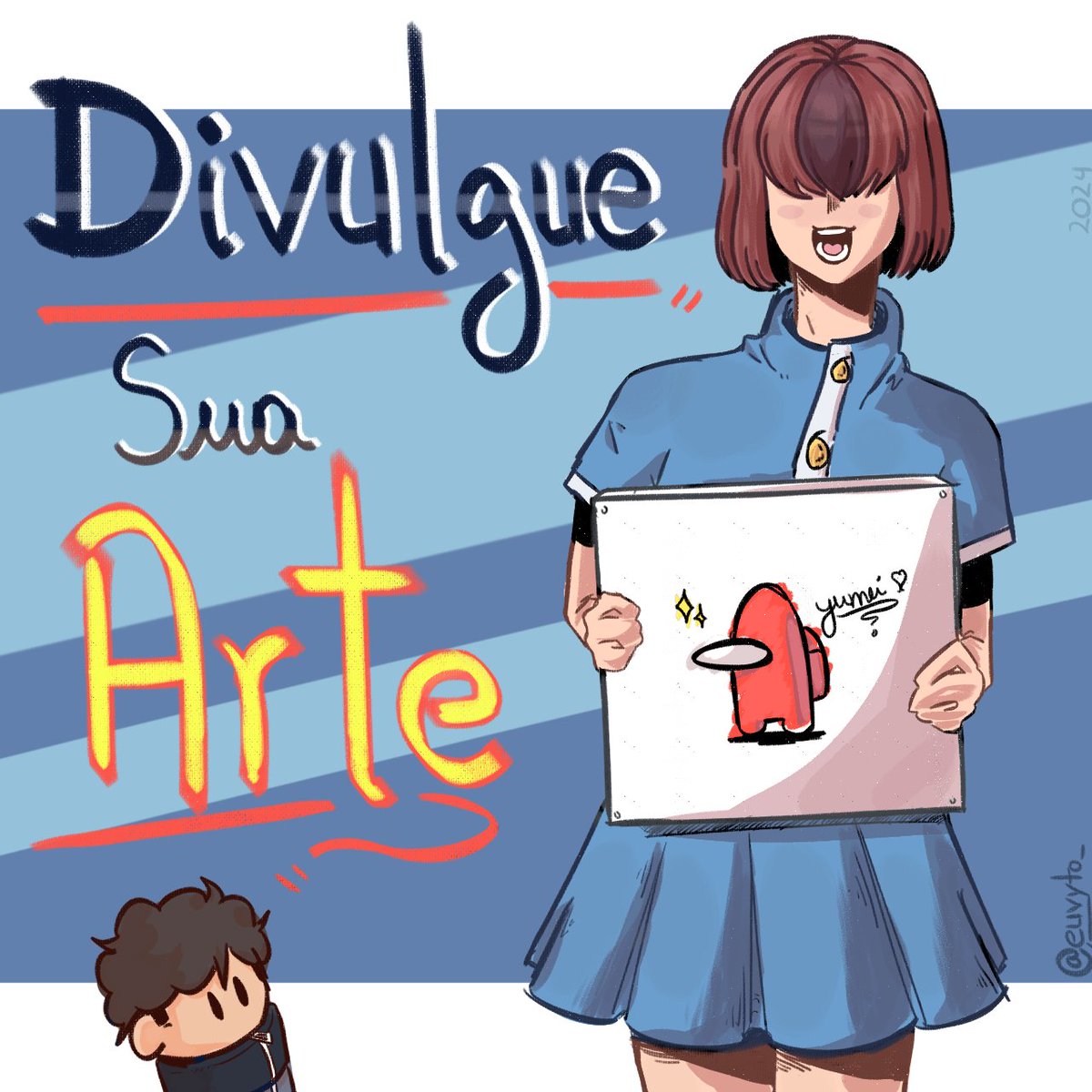 ✨️DIVULGUE SUA ARTE✨️

Em especial aos 600k seguidores, obgd glr🙏

•Mostre e fale sobre você e sua arte🎨
•Se tiver tabela de comm, mostre!🗣
•Marque outros artistas🫂
•SEM IA OU NFT!🚫

♥️+🔁 = Artistas Felizes