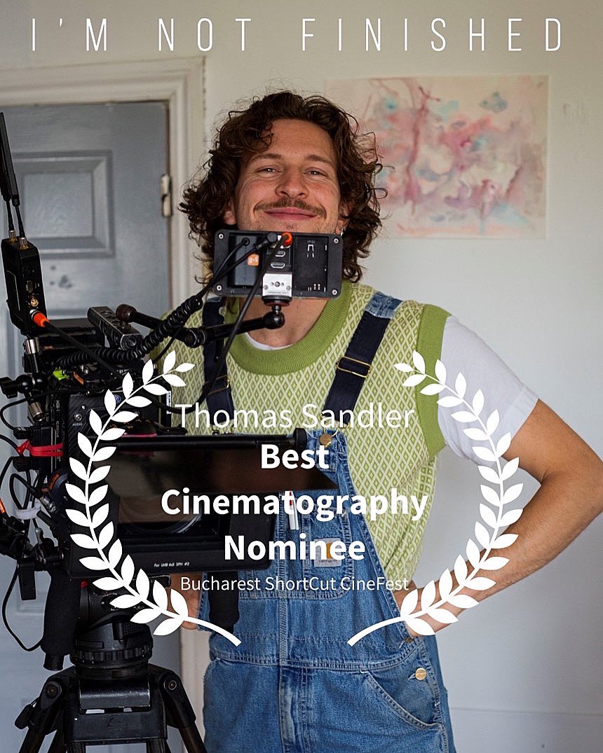 Thomas Sandler nominated for Best Cinematography at Bucharest ShortCut Cinefest <a href="/FestBsc/">BscFest</a>!