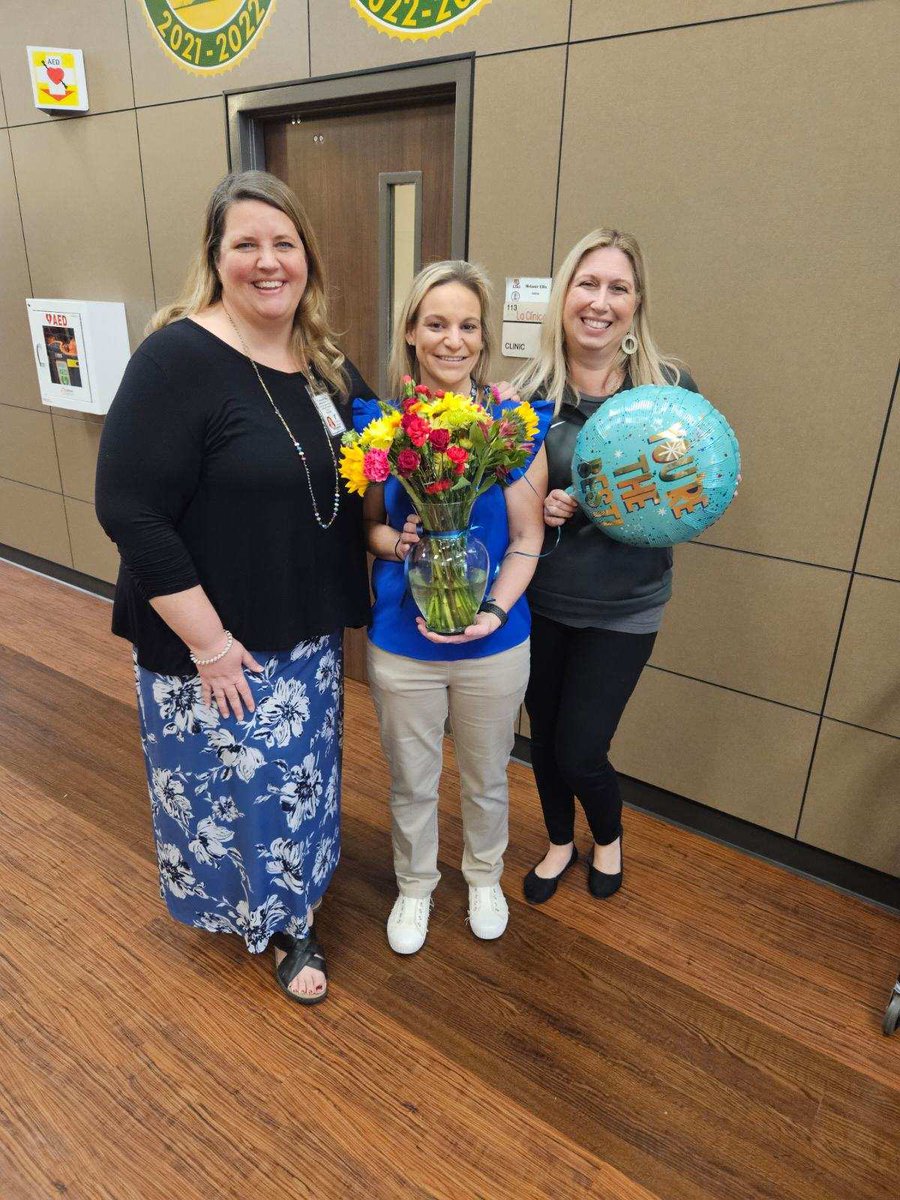 We are so proud to recognize our staff for teacher and para of the year! Such deserving ladies! Mrs. McMullen and Mrs. Gerngross were both named teacher of the year for Oakcrest. Mrs. Jessica Smith was named para of the year for Oakcrest. Congratulations ladies 🥳🎉🎉🥳