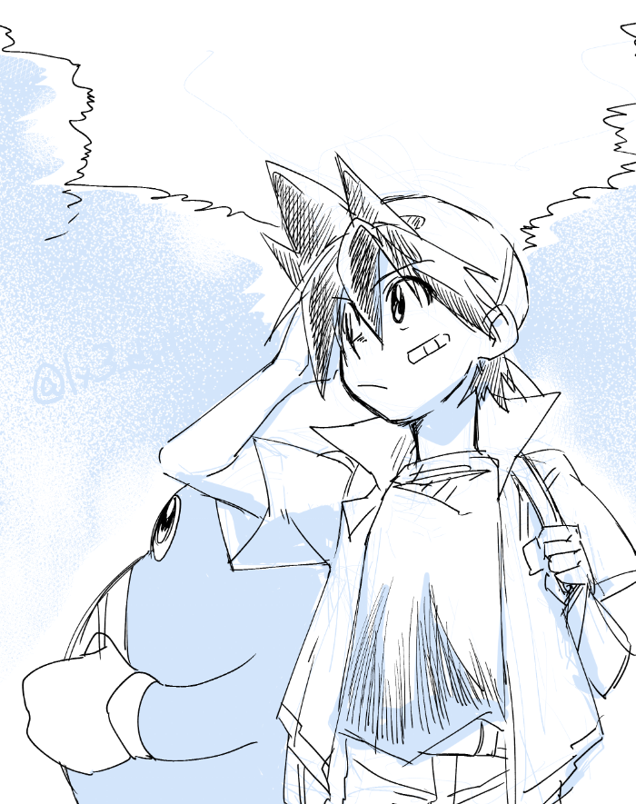 落書きしかかけない身体になってしまってな… 
