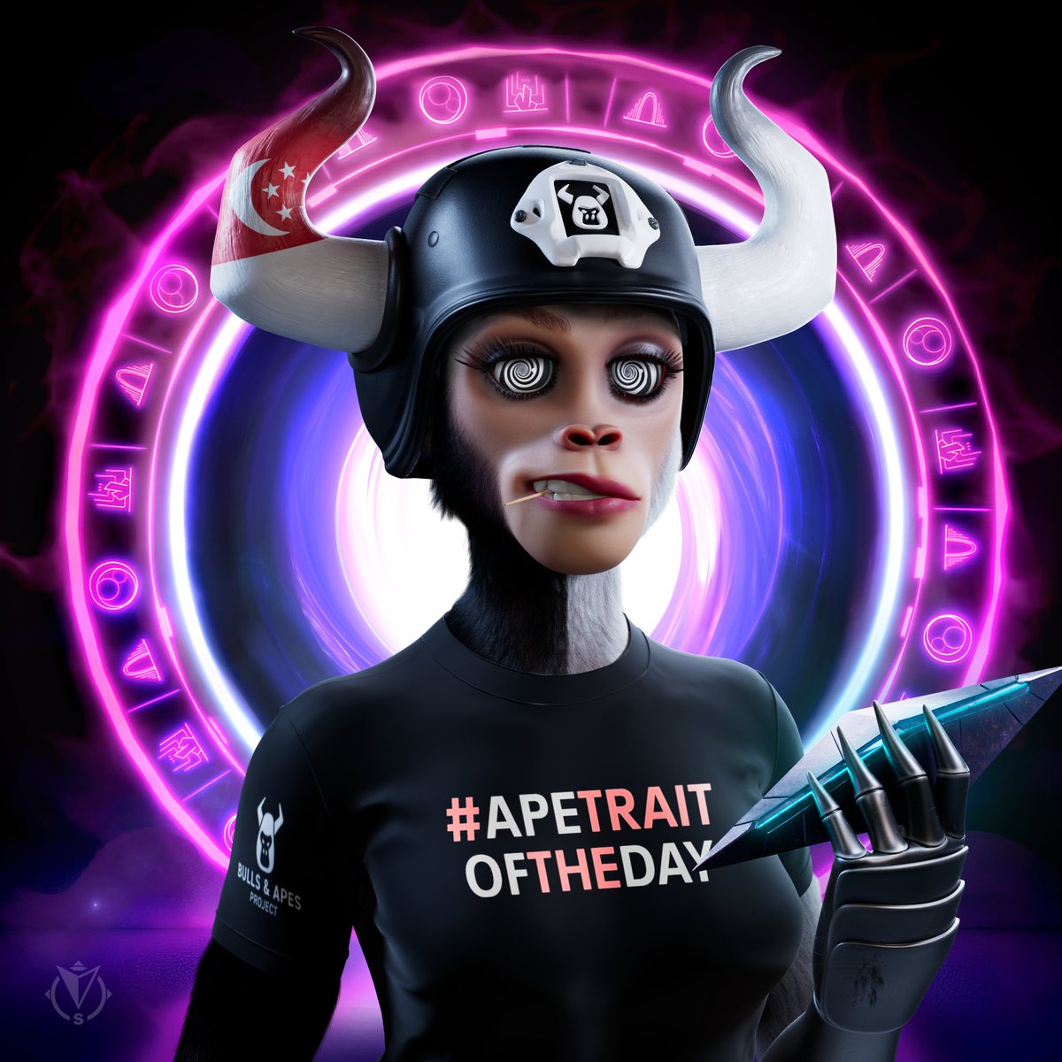 Changing my pfp to proudly wear the colors of #Singapore and #ATOD, in honor of our friendly competition with the <a href="/BullsApesProj/">Bulls and Apes Project</a> team !

It will be a friendly but merciless competition 🔥🫏💪