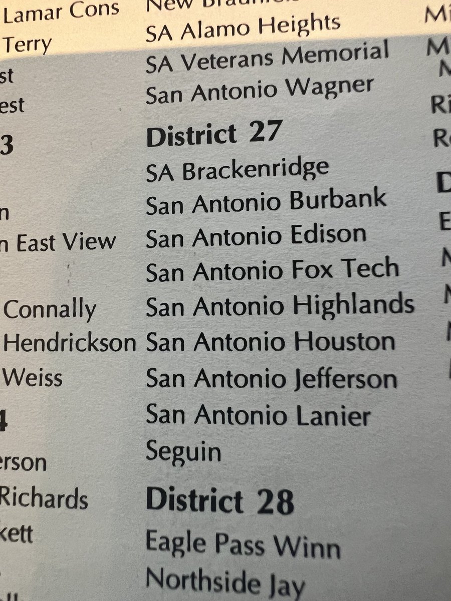 2024-2026 District Opponents! District 27-5A LET’S GOOOOOO!!!