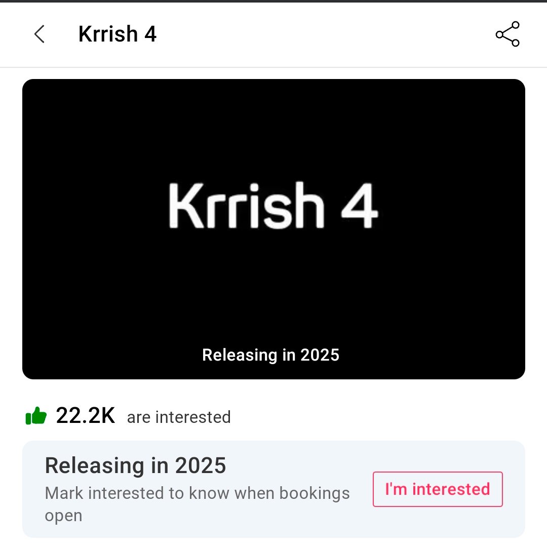 The hype of these two films 🥶
Without any official poster.
#War2 will be release 14Aug 2025.
Krrish 4 no release date.

#HrithikRoshan