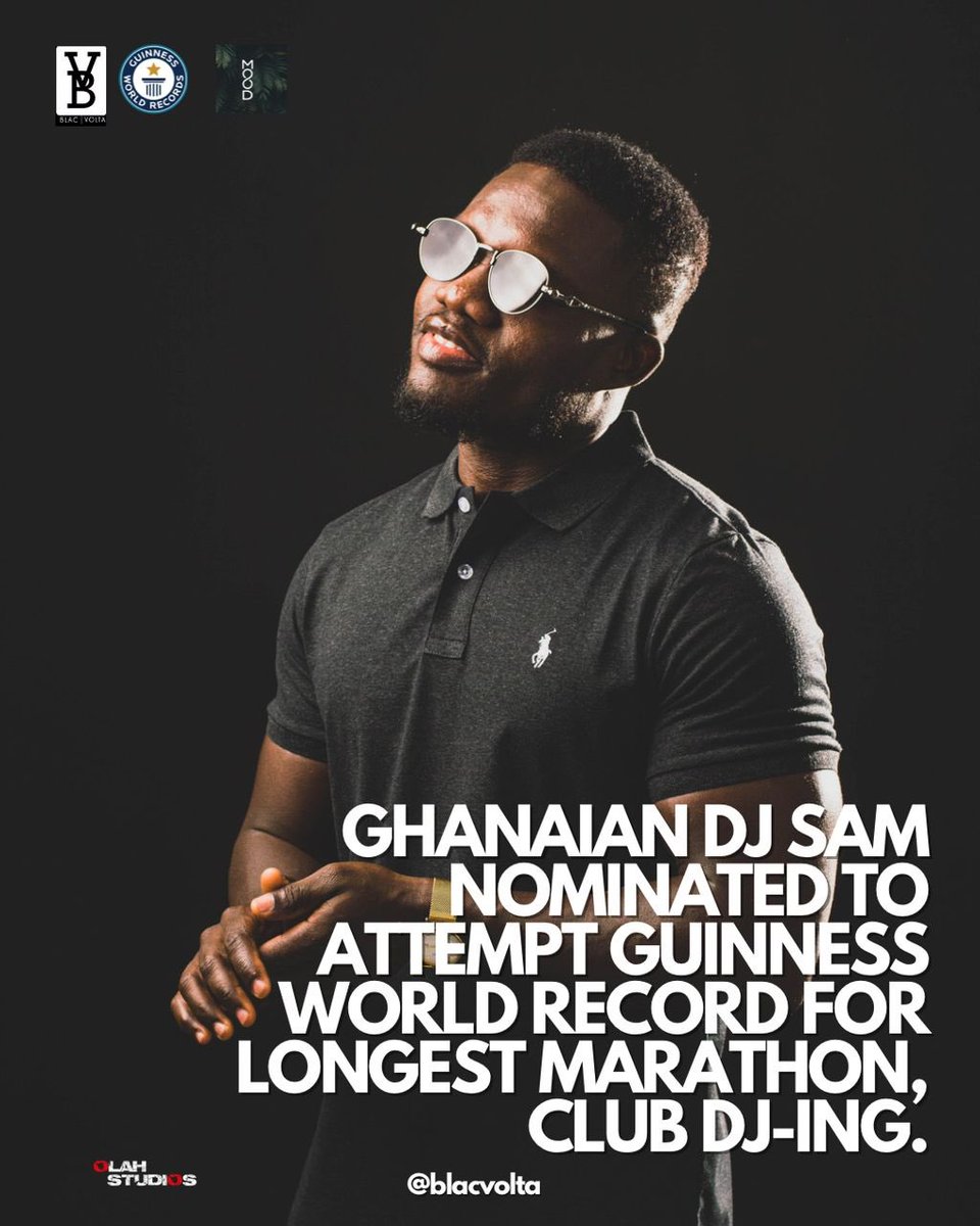 fortheP_bytheP's tweet photo. 🇬🇭The month of February is already here and Ghana's DJ Sam's LONGEST CLUB DJ-ING MARATHON is set to take off in 13days
The countdown is on🔥🔥🧯

https://t.co/YqwcrZi56b

#GWR #DjSam @BlacVolta #KONEKTALBUM Berla Mundi Moesha Bongo iPhone xr Black Sherif Assemblies #DjingMarathon https://t.co/QPjxXch71N