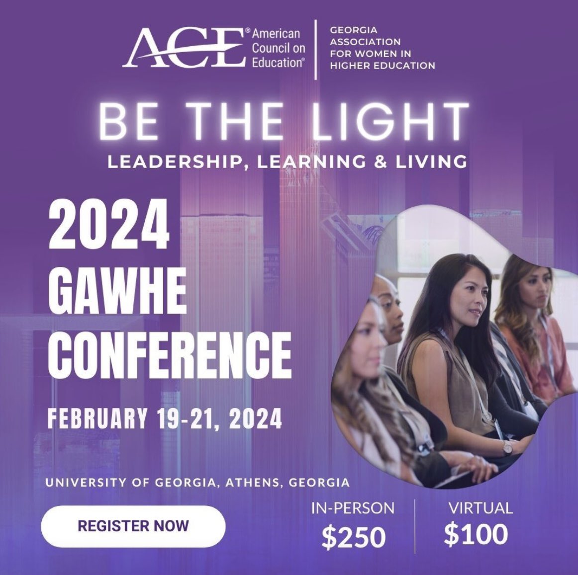 Can't make it in-person to #GAWHE2024 but still want to attend? Our virtual option includes live online access to plenary sessions, keynote sessions, and the virtual poster presentations. Register now as a virtual attendee!

gawhe.wpcomstaging.com/gawhe-2024-con…