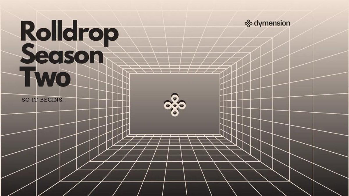 Coyote_Joy's tweet photo. @ralphlaurenchik @dymension Yes! The Genesis Rolldrop Season 2 is now live.

Redistribution of non-claimed $DYM ($1,249,192).

Your allocation might have increased. Check again.

👉 https://t.co/roRtQcQ0pq https://t.co/Qp3TibhTb2