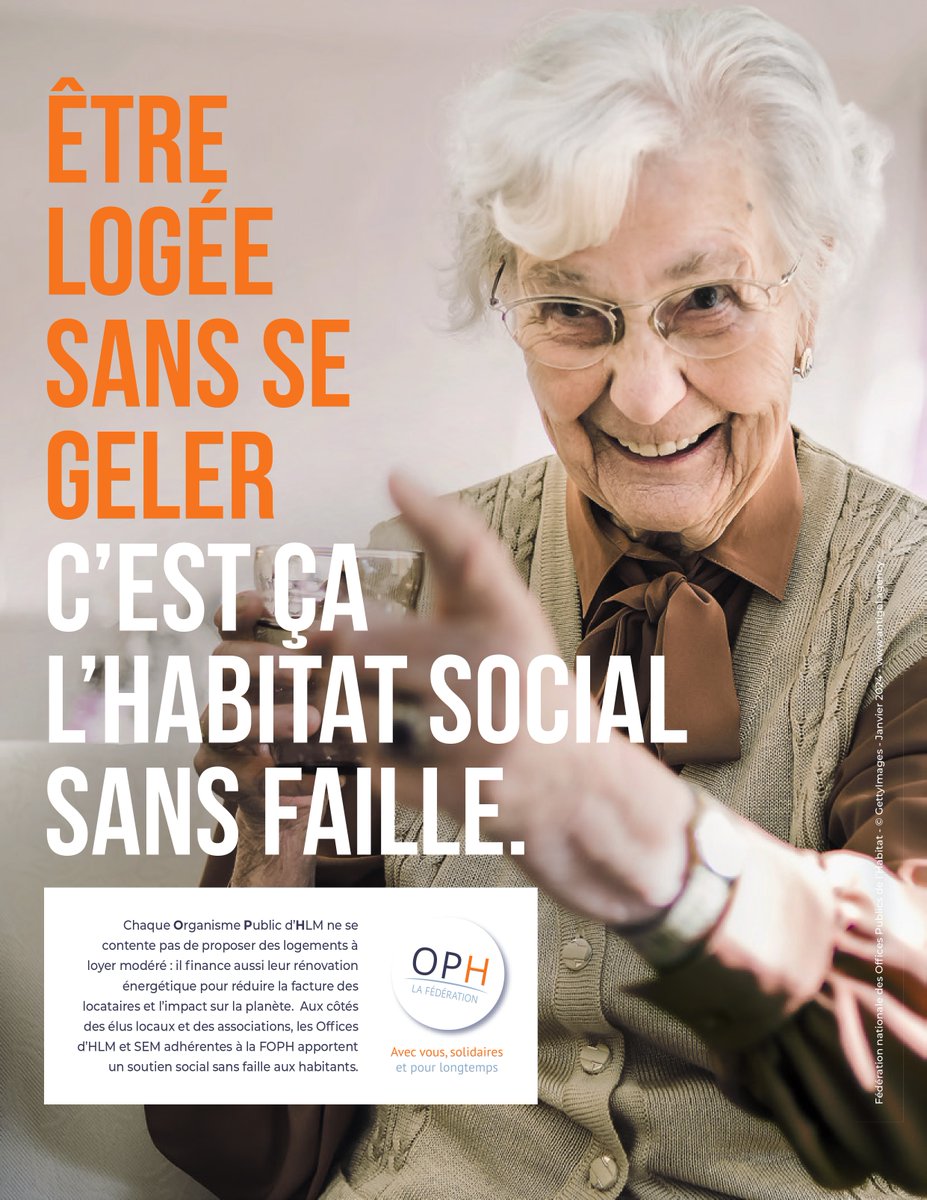 [#EngagementSansFaille] 🟠Dernier volet de la campagne de marque <a href="/federationOPH/">Fédération des Offices Publics de l'Habitat</a> dédié aux enjeux climatiques tinyurl.com/6kbfkmwj L’habitat social sans faille, qu’est-ce que c’est ?🧵(1/2)