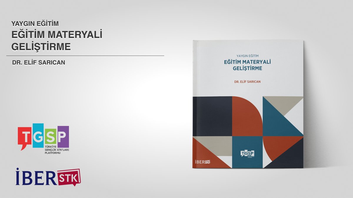 📣Yeni Yayın 📖

STK Kapasite Gelişim Eğitimleri Programı - 42

Eğitim materyali hazırlayabilme, bir öğretimin hedefe ulaşmasında ve içeriğin sunulmasında gerekli bir beceri olarak düşünülmelidir.

kitapyurdu.com/kitap/egitim-m…
